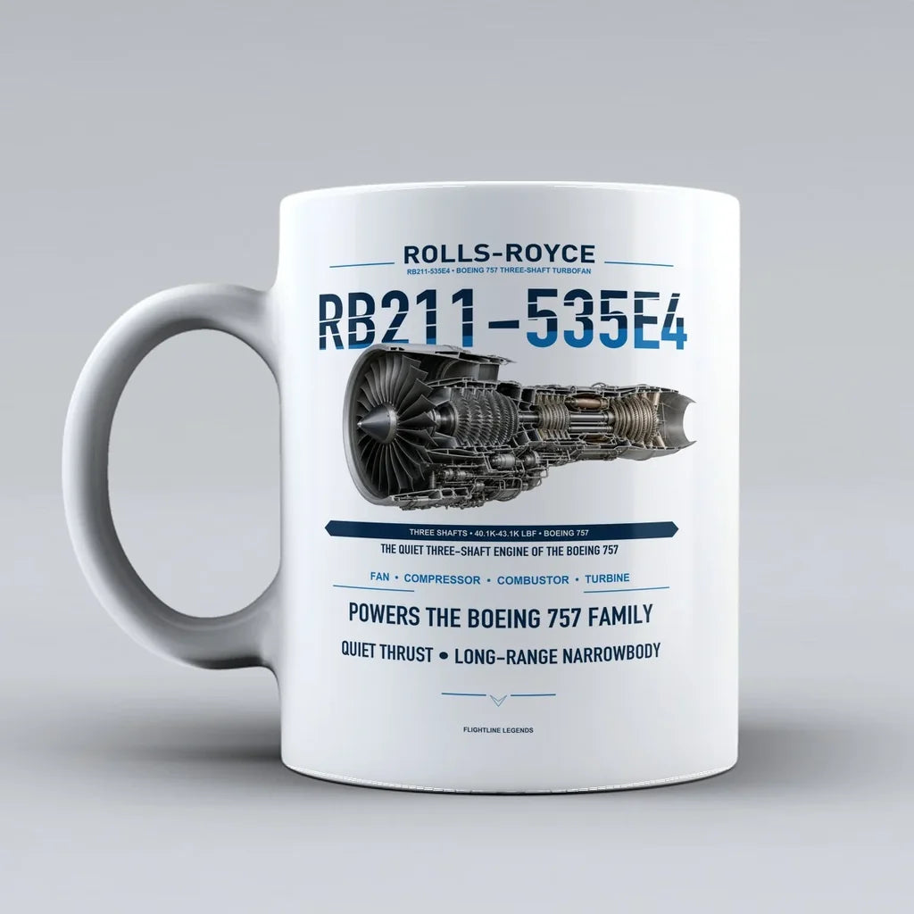 Mug design on white rb211 535e4