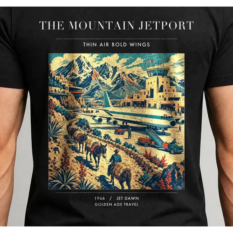 VINTAGE G4123 - The Mountain Jetport - Cover