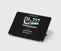 Thumbnail for Fairchild Hiller FH-227B design on black MacBook case