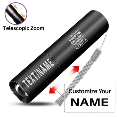 Customisable I am an Awesome Girlfriend Flashlight