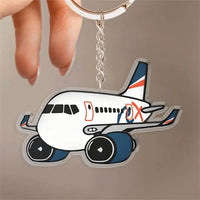 Thumbnail for Rex Airlines Boeing 737 Design Acrylic Keychain
