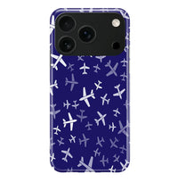 Thumbnail for Different Sizes Seamless Airplanes iPhone Cases aviation design on premium acrylic seamless airplane wall craft.