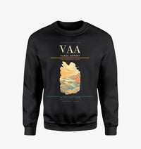 Thumbnail for Vaasa Airport (VAA) design on black sweatshirt