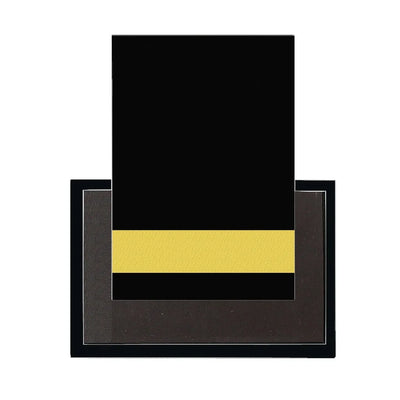Pilot Epaulette (1 Line) aviation themed magnet, strong neodymium core.