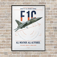 Thumbnail for Dassault Mirage F1C vertical canvas print - framed - white background