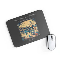 Thumbnail for VINTAGE G4336 - The Starlit Caravanserai - Designed Mouse Pads design on black rectangle