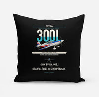 Thumbnail for Extra 300L design on black pillow