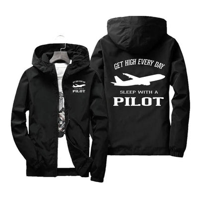 Get High Every Day Sleep Windbreaker
