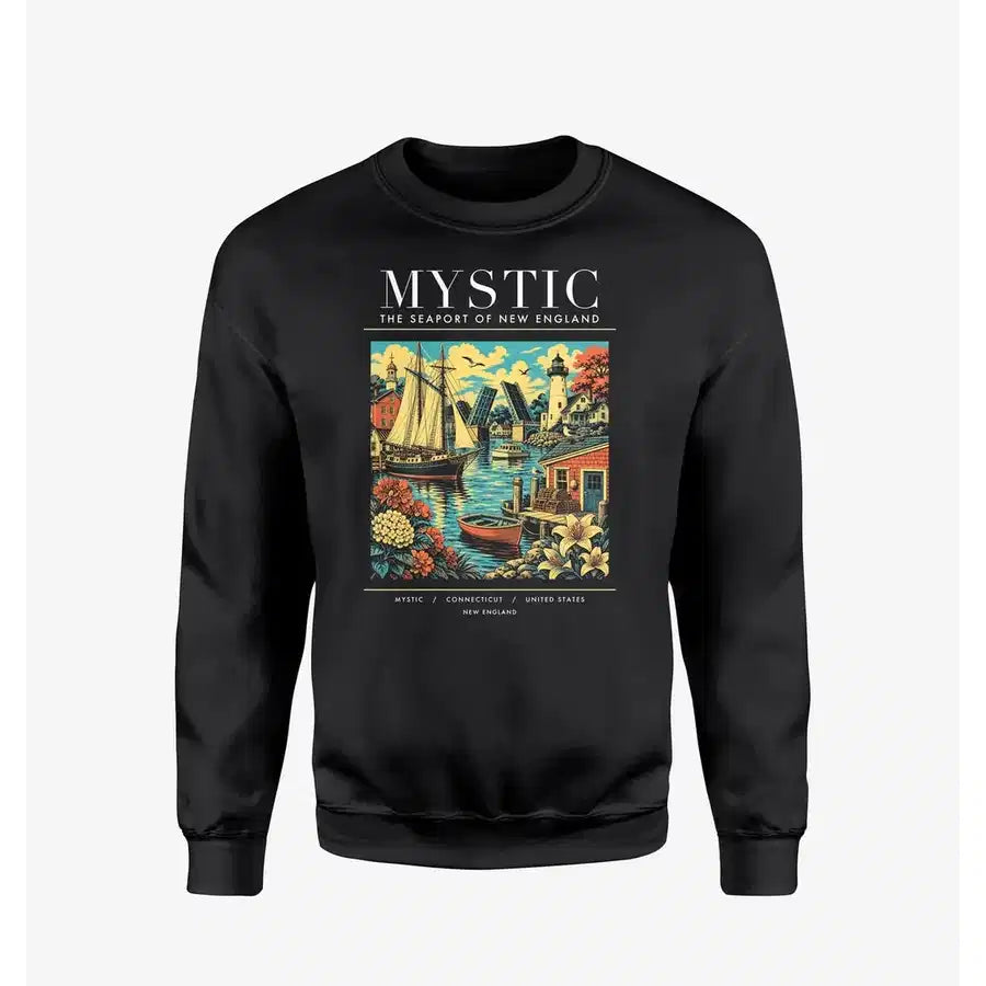 MYSTIC - Poster - Sweatshirt - Black