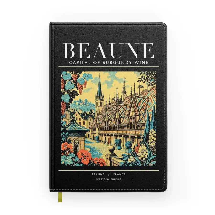 BEAUNE - Poster - Notebook - Black