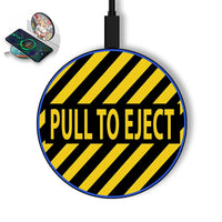 Thumbnail for Pull to Eject aviation design on durable build wireless charger.