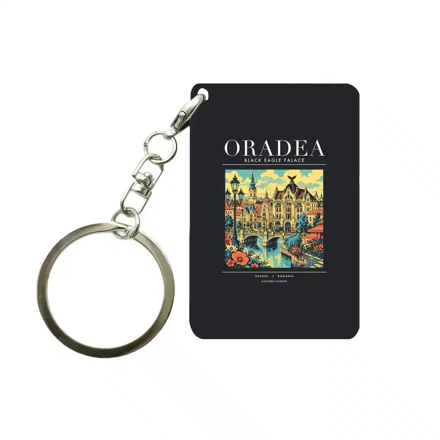 ORADEA - Poster - Key Chain - Black