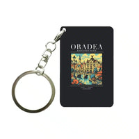 Thumbnail for ORADEA - Poster - Key Chain - Black