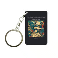 Thumbnail for VINTAGE G4326 - The Silk And Bamboo Test - Designed Key Chain design on black