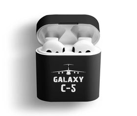 Military Transport Airplane C 5 AirPods Cases