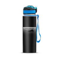 Thumbnail for Airbus A350XWB & Dots Sports aviation design on sport kettle, insulated bottle with sport spout.