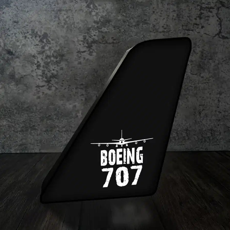 Boeing 707 & Plane Led Aircraft Tail aviation art 3D aircraft tail lamp in premium acrylic with LED.