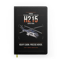 Thumbnail for Airbus H215 design on black notebook
