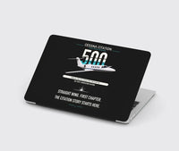 Thumbnail for Cessna Citation 500 - Citation I design on black MacBook case