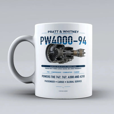 Mug design on white pw4000 94
