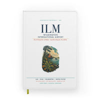 Thumbnail for Wilmington International Airport (ILM) design on white notebook