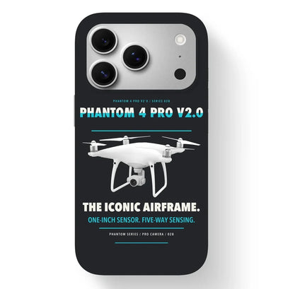 DJI Phantom 4 Pro V2.0 Case design on black iphone case