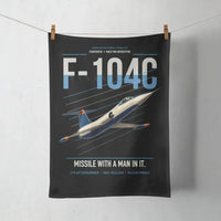 Thumbnail for F-104C Starfighter design on black towel