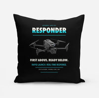 Thumbnail for BRINC Responder design on black pillow