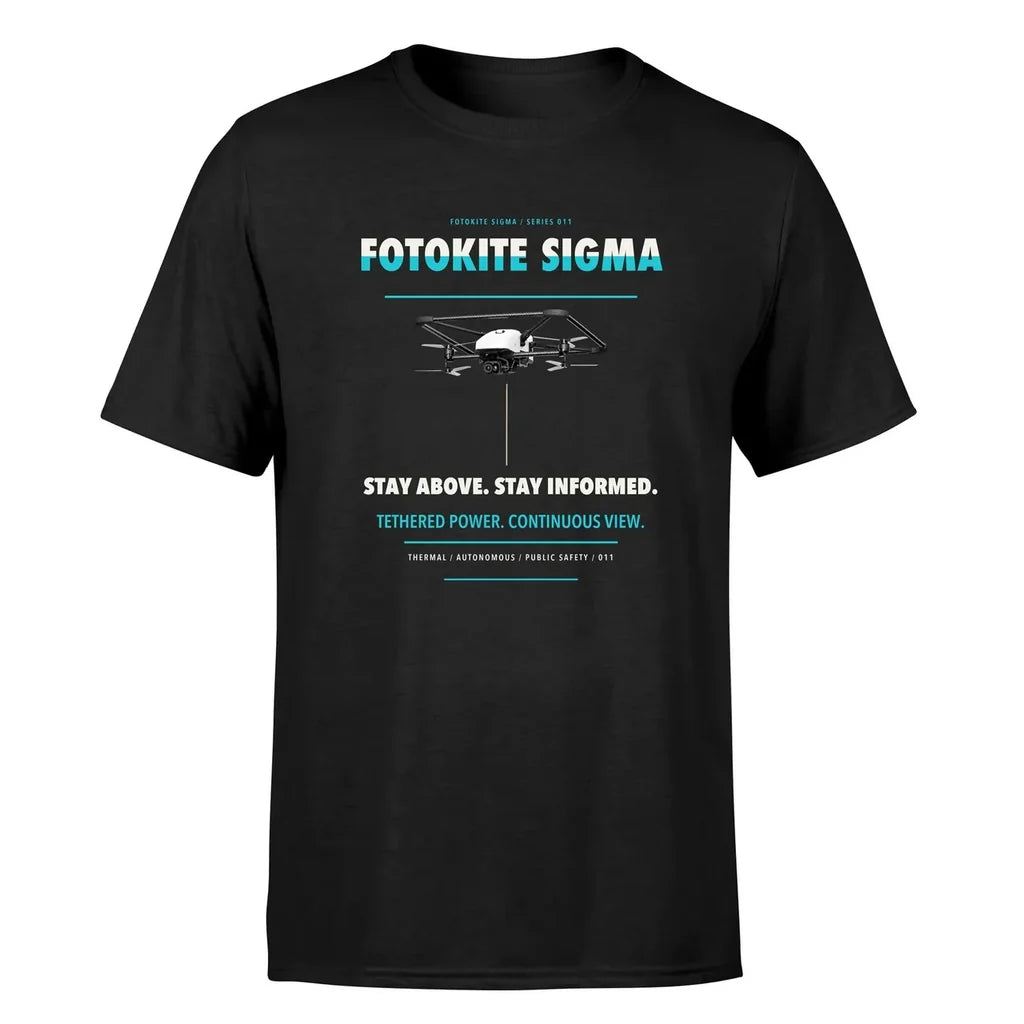 Fotokite Sigma design on black single side