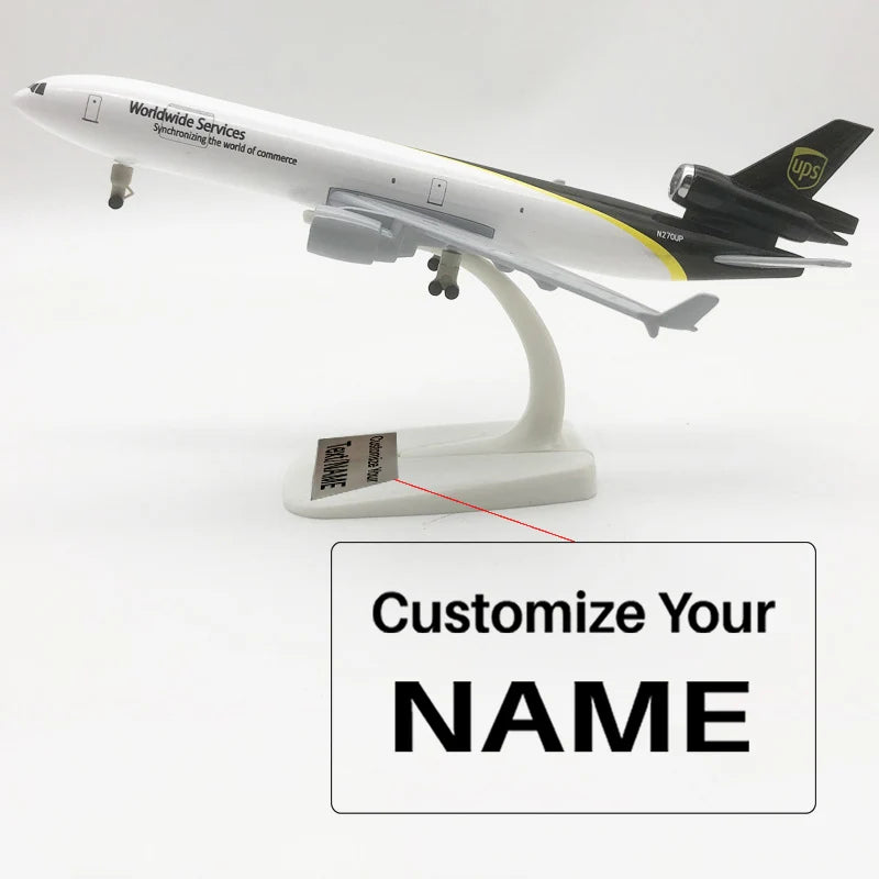 Air UPS Airlines McDonnell Douglas MD-11 Airplane Model (20cm