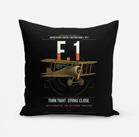 Thumbnail for Sopwith Camel F.1 design on black pillow