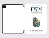 Thumbnail for Portland International Jetport (PWM) design on white ipad tablet case