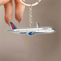 Thumbnail for Delta Air Lines Boeing 787 Design Acrylic Keychain