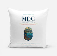 Thumbnail for Sam Ratulangi International Airport Manado (MDC) design on white pillow