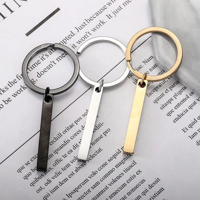 Your Custom Design & Image & Logo & Text Design Stainless Steel Personalized aviation fashion key chain in polished metal.