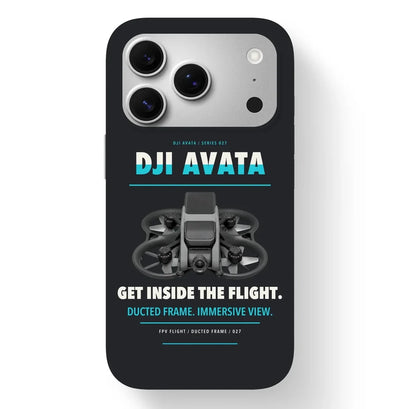 DJI Avata Case design on black iphone case