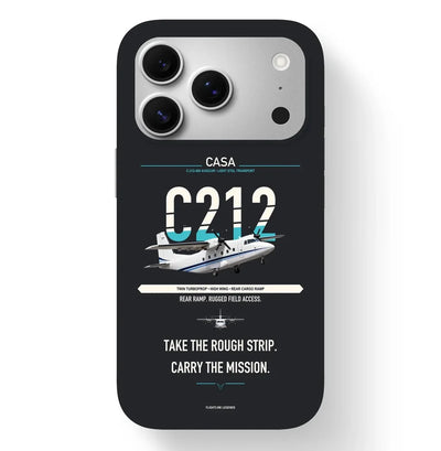 CASA C-212-400 Aviocar Case design on black iphone case