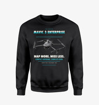 Thumbnail for DJI Mavic 3 Enterprise design on black sweatshirt