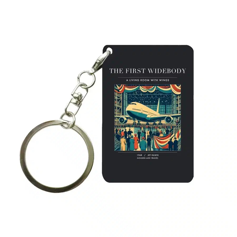 VINTAGE G4134 - The First Widebody - Designed Key Chain design on black