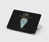 Thumbnail for Leon-Mba International Airport (LBV) design on black MacBook case