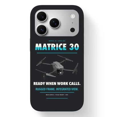DJI Matrice 30 Case design on black iphone case