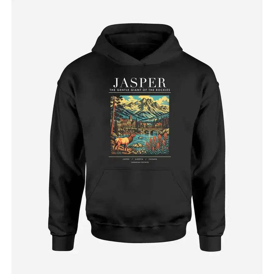 JASPER - Poster - Premium Hoodie - Black