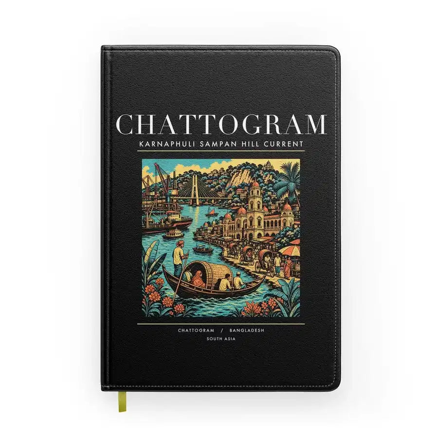CHATTOGRAM - Poster - Notebook - Black