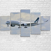 Thumbnail for Cathay Pacific Airbus A350 canvas - Multiple (5 Panels)