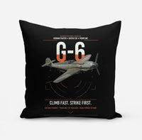 Thumbnail for Messerschmitt Bf 109G-6 design on black pillow