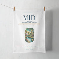 Thumbnail for Merida International Airport (MID) design on white towel