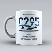 Thumbnail for C295 Firefighter Mug design on white airbus