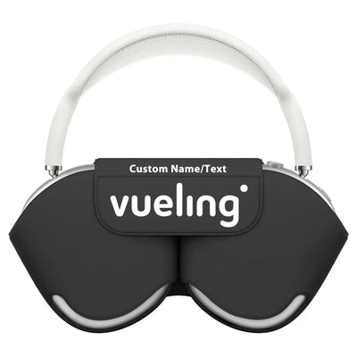 Vueling Airlines aviation themed AirPods Max case for AirPods Max.