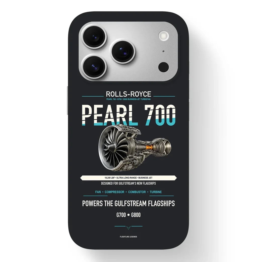 PEARL 700 Case design on black iphone case