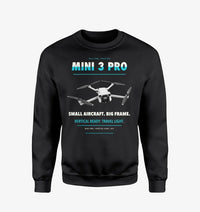 Thumbnail for DJI Mini 3 Pro design on black sweatshirt